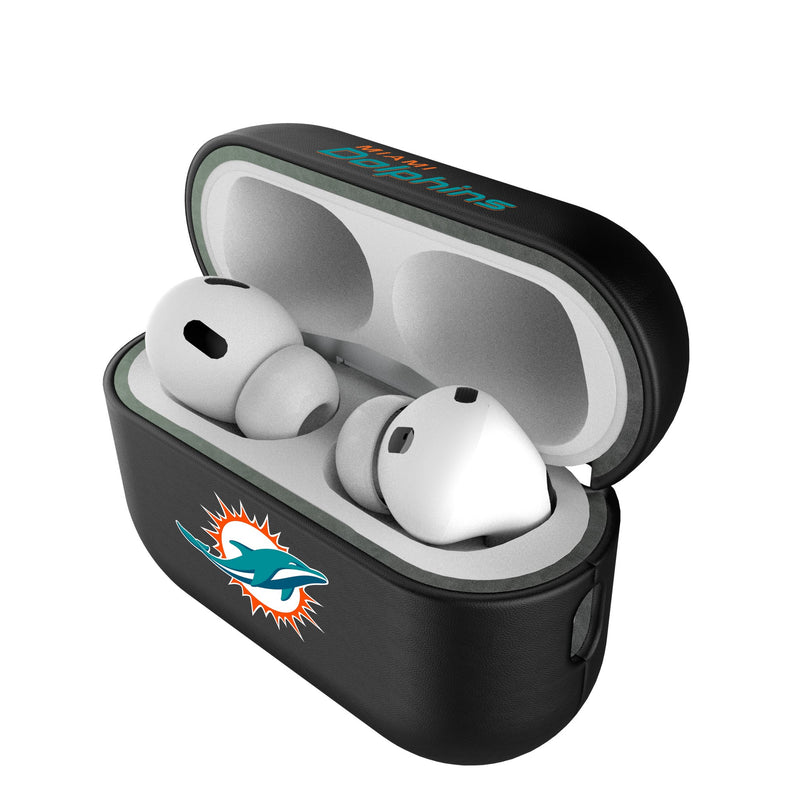 Miami Dolphins Insignia AirPods AirPod Case Cover Pods.Jpg