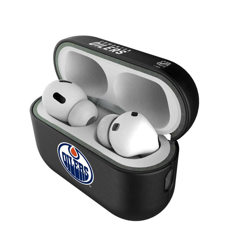 Edmonton Oilers Insignia AirPods AirPod Case Cover Pods.Jpg