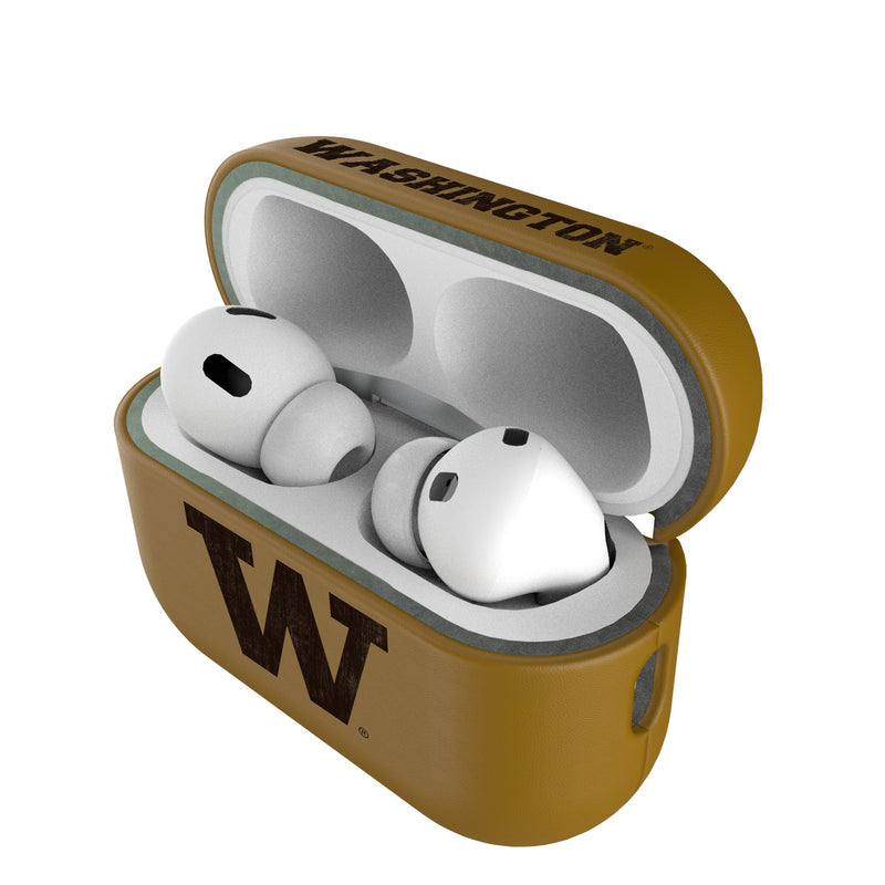 Washington Huskies Burn AirPods AirPod Case Cover Pods.Jpg