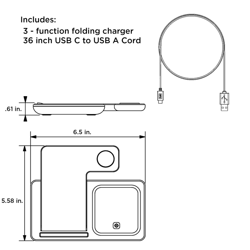 Marvel Venom Cover Art 3 in 1 Charging Station Infographic.Jpg