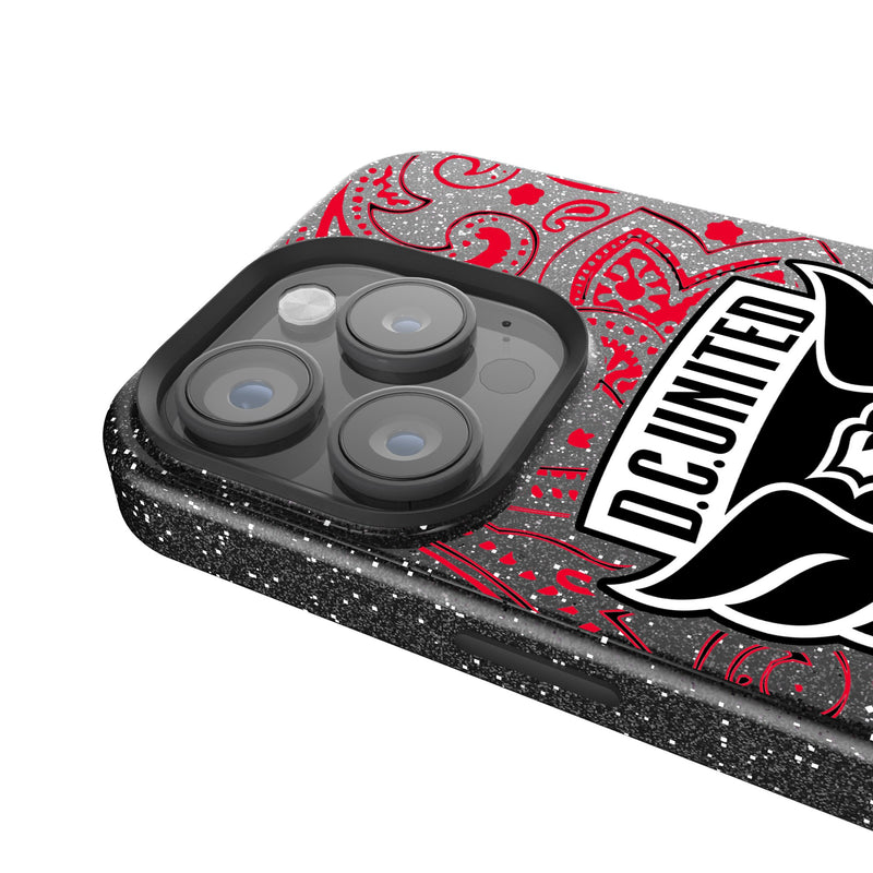 DC United  Paisley iPhone Bling Phone Case Detail.Jpg