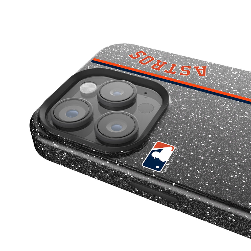 Houston Astros Sidebar iPhone Bling Phone Case Detail.Jpg