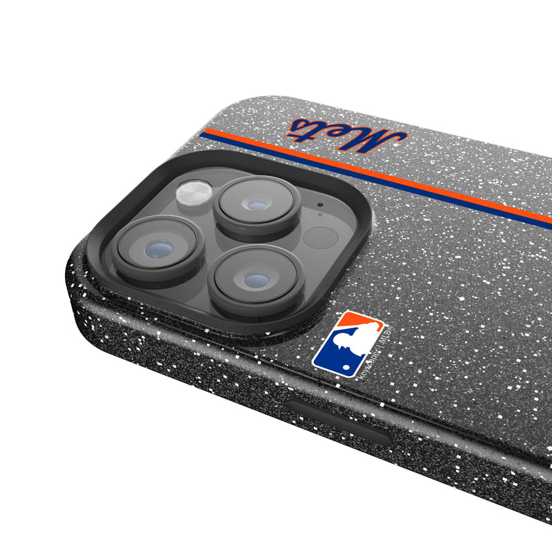 New York Mets Sidebar iPhone Bling Phone Case Detail.Jpg