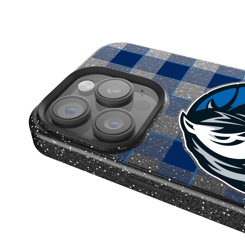 Dallas Mavericks Plaid iPhone Bling Phone Case Detail.Jpg