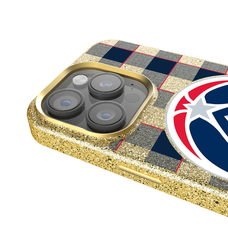 Washington Wizards Plaid iPhone Bling Phone Case Detail.Jpg