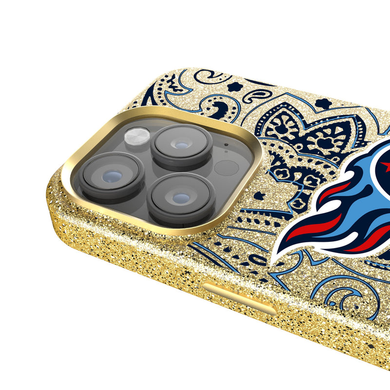 Tennessee Titans Paisley iPhone Bling Phone Case Detail.Jpg