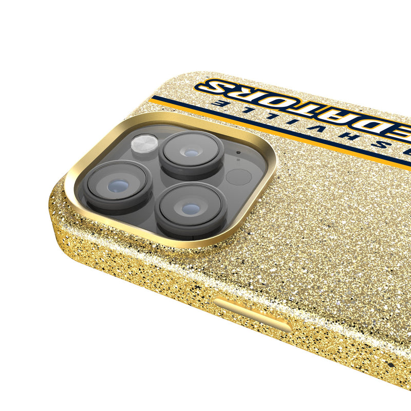 Nashville Predators Sidebar iPhone Bling Phone Case Detail.Jpg