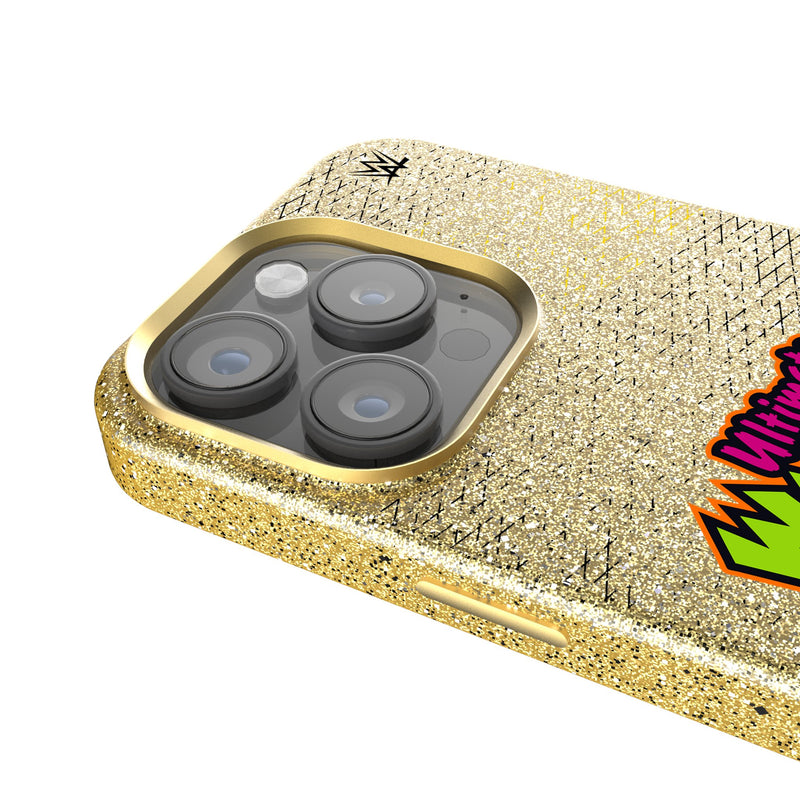 Ultimate Warrior Steel iPhone Bling Phone Case Detail.Jpg