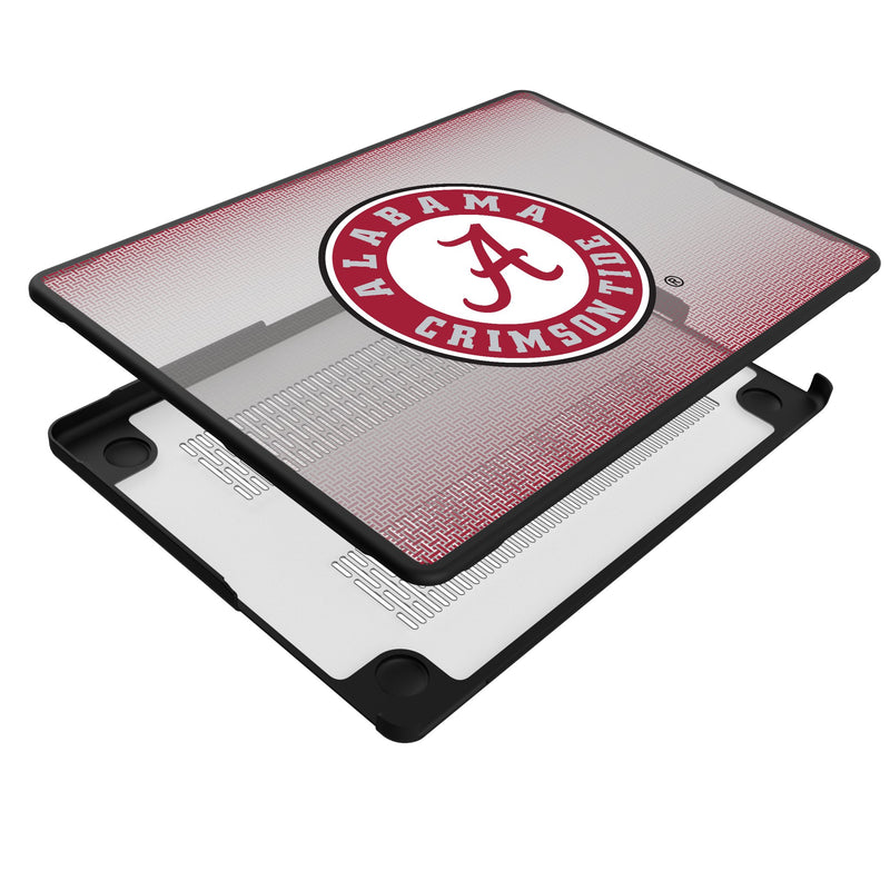 University of Alabama Crimson Tide Linen MacBook Laptop Case Iso.Jpg