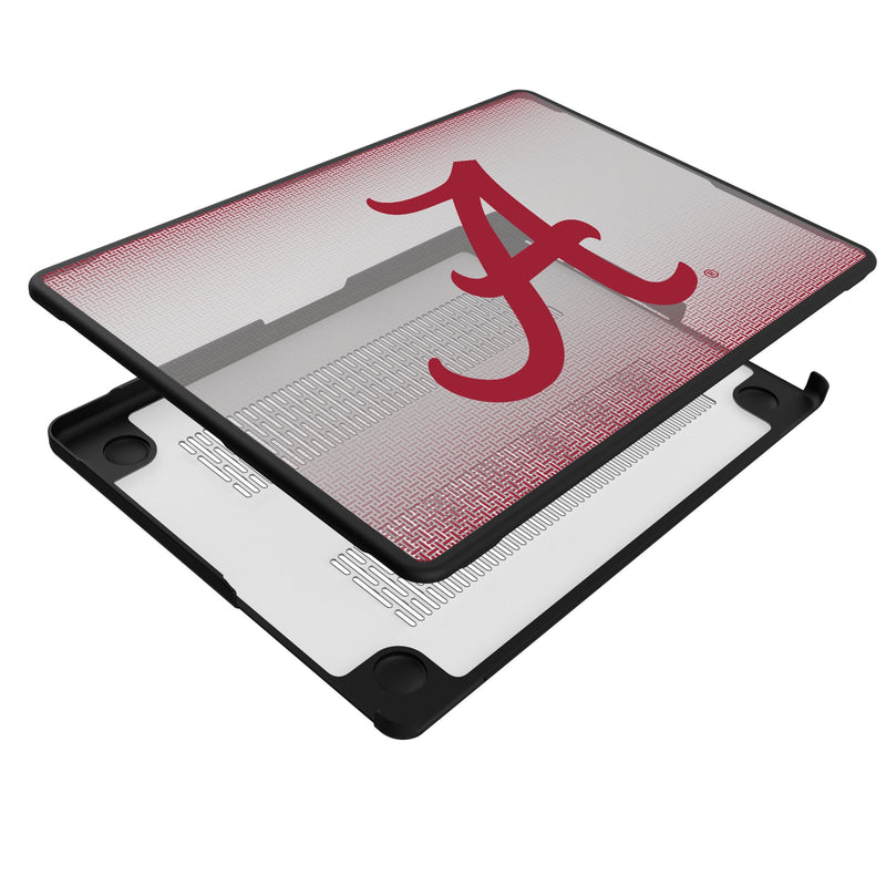 University of Alabama Crimson Tide Script A Linen MacBook Laptop Case Iso.Jpg