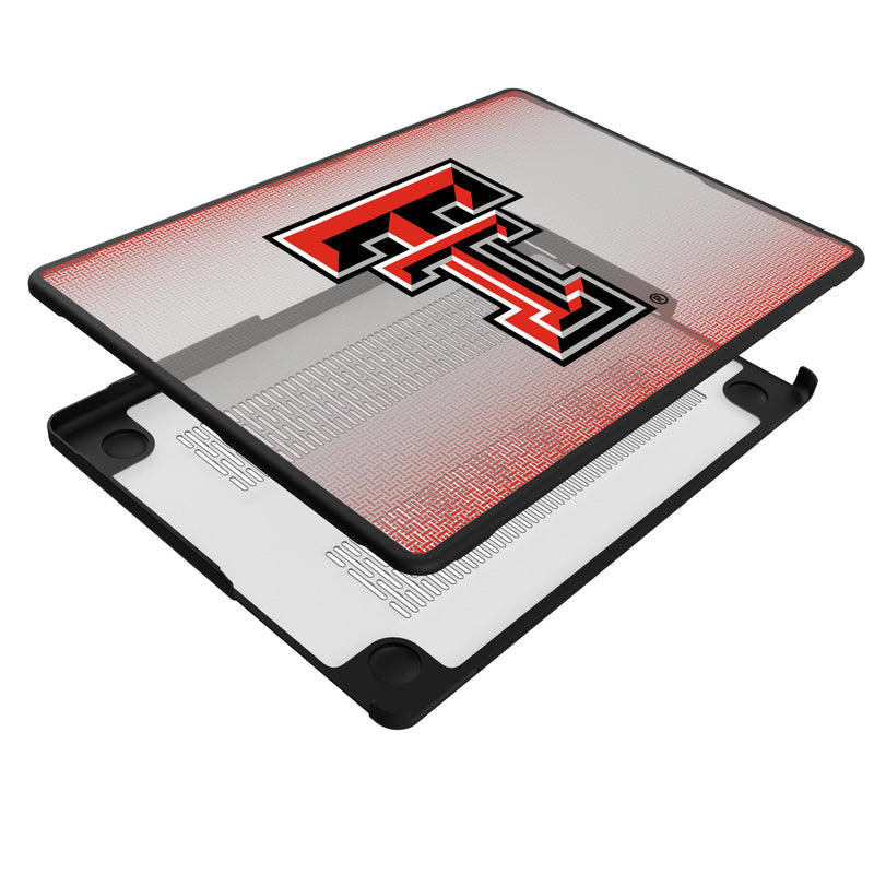 Texas Tech Red Raiders Linen MacBook Laptop Case Iso.Jpg