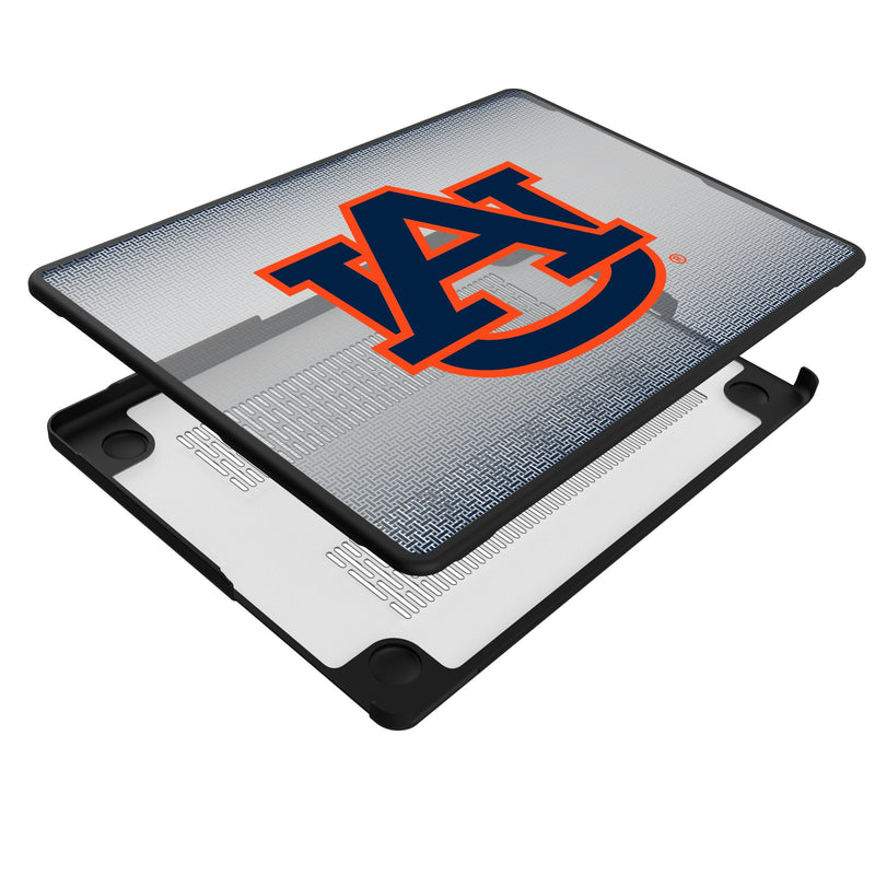 University of Auburn Tigers Linen MacBook Laptop Case Iso.Jpg