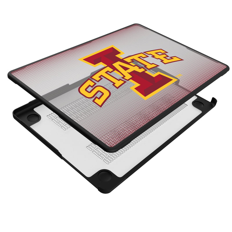 Iowa State University Cyclones Linen MacBook Laptop Case Iso.Jpg