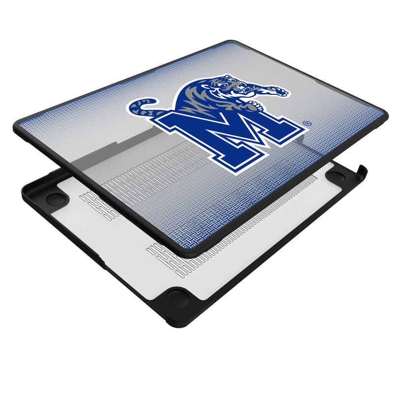 University of Memphis Tigers Linen MacBook Laptop Case Iso.Jpg