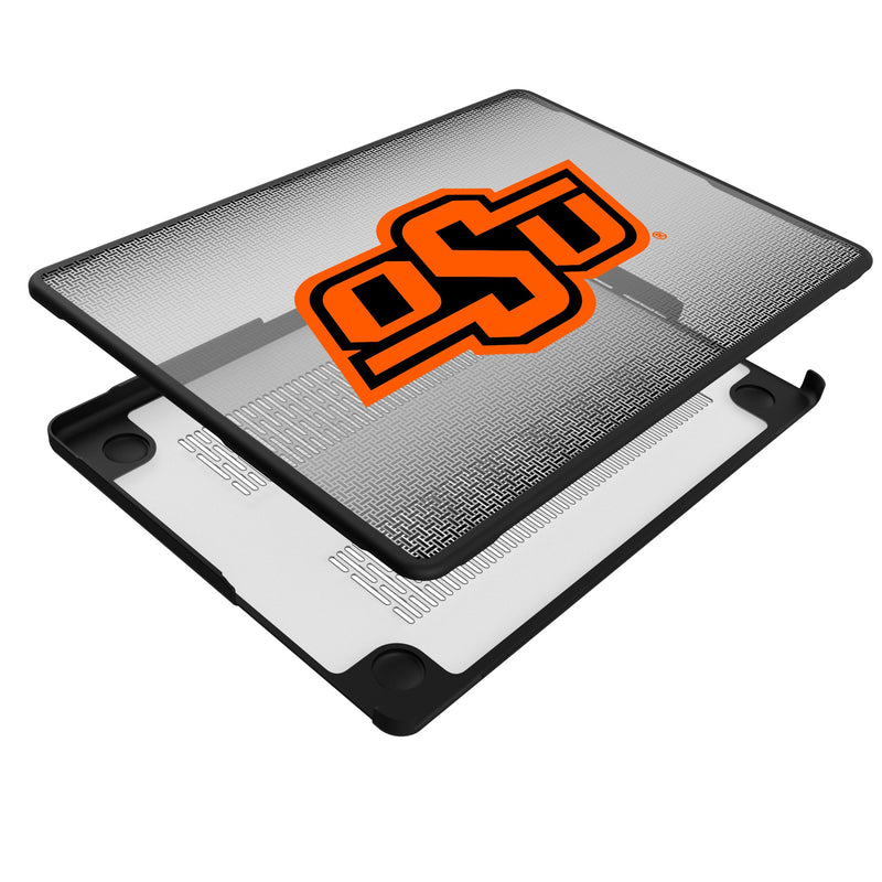 Oklahoma State University Cowboys Linen MacBook Laptop Case Iso.Jpg