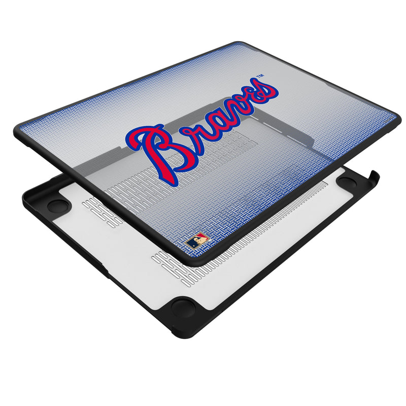 Atlanta Braves Home 2012 - Cooperstown Collection Linen MacBook Laptop Case Iso.Jpg