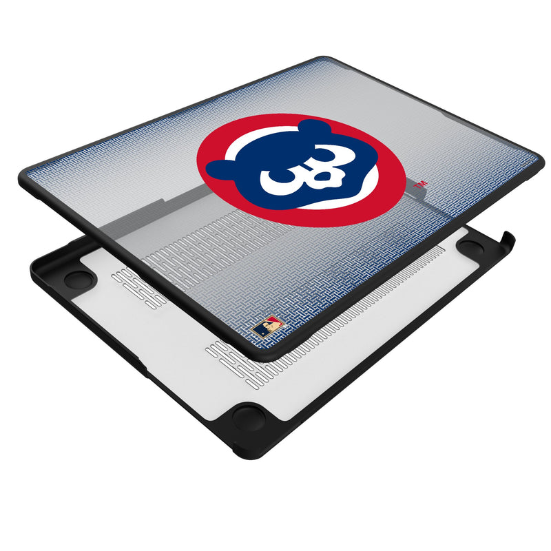 Chicago Cubs Home 1979-1993 - Cooperstown Collection Linen MacBook Laptop Case Iso.Jpg