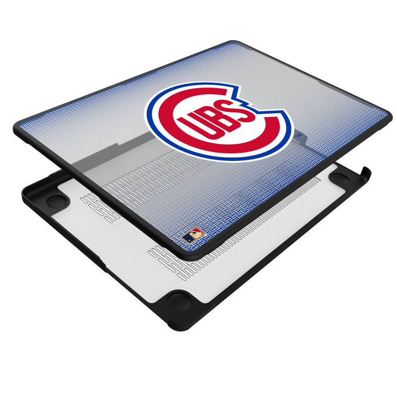 Chicago Cubs 1948-1956 - Cooperstown Collection Linen MacBook Laptop Case Iso.Jpg