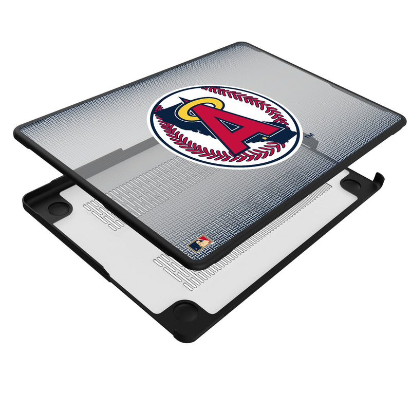 LA Angels 1986-1992 - Cooperstown Collection Linen MacBook Laptop Case Iso.Jpg