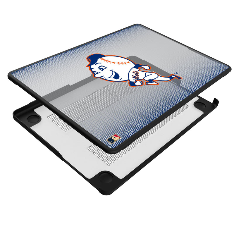 New York Mets 2014 - Cooperstown Collection Linen MacBook Laptop Case Iso.Jpg