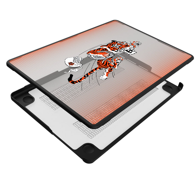 Cincinnati Bengals Historic Collection Linen MacBook Laptop Case Iso.Jpg