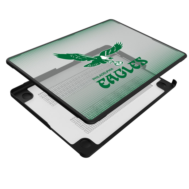 Philadelphia Eagles 1973-1995 Historic Collection Linen MacBook Laptop Case Iso.Jpg