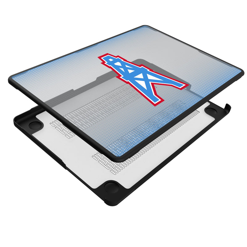 Houston Oilers Historic Collection Linen MacBook Laptop Case Iso.Jpg