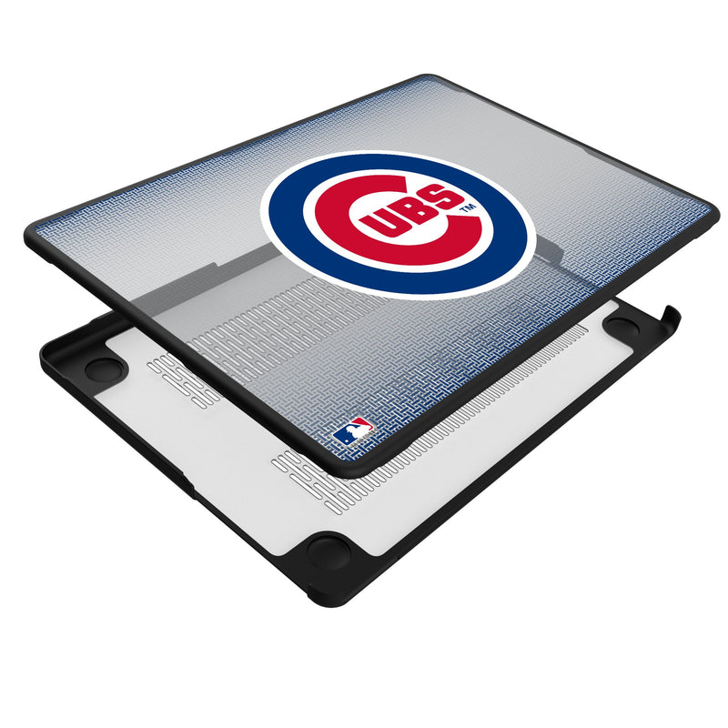 Chicago Cubs Linen MacBook Laptop Case Iso.Jpg