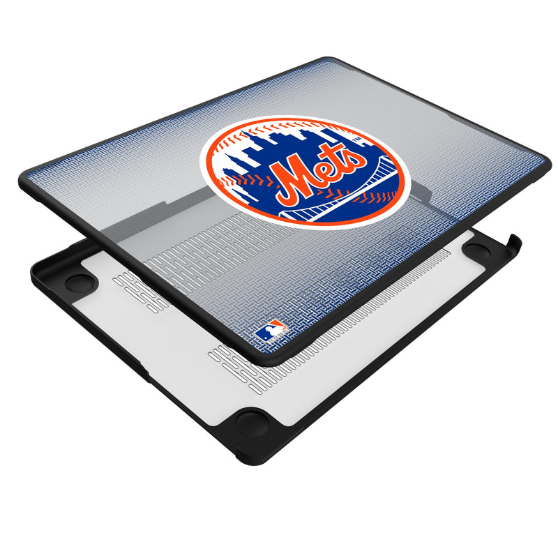 New York Mets Linen MacBook Laptop Case Iso.Jpg