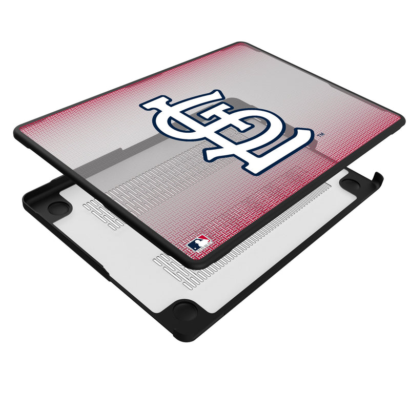 St Louis Cardinals Linen MacBook Laptop Case Iso.Jpg