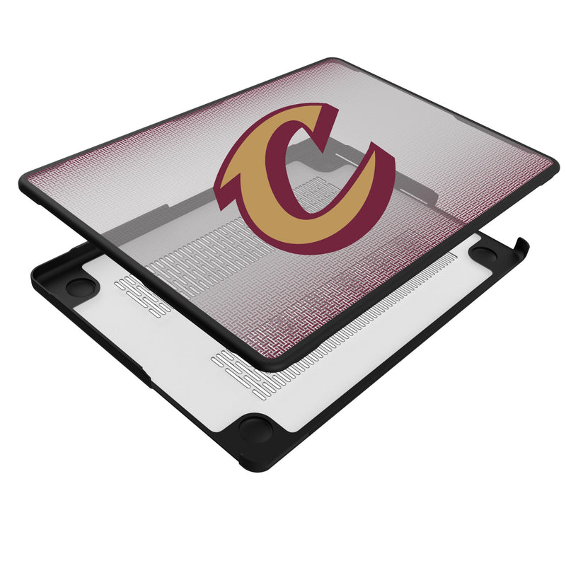 Cleveland Cavaliers Linen MacBook Laptop Case Iso.Jpg