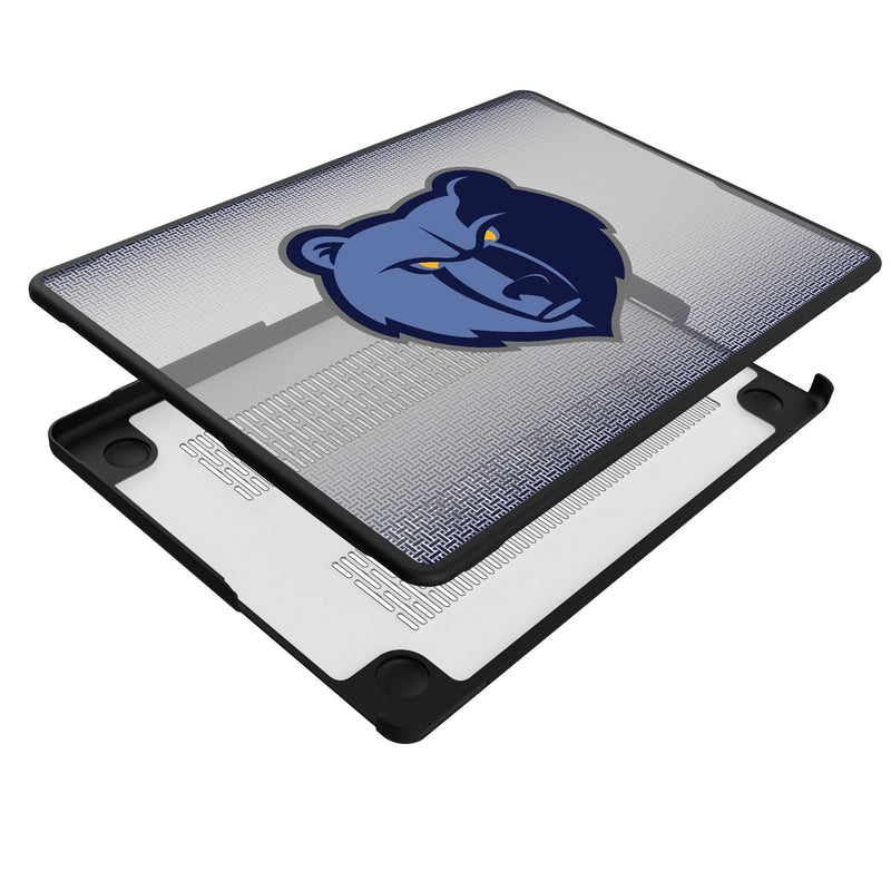 Memphis Grizzlies Linen MacBook Laptop Case Iso.Jpg