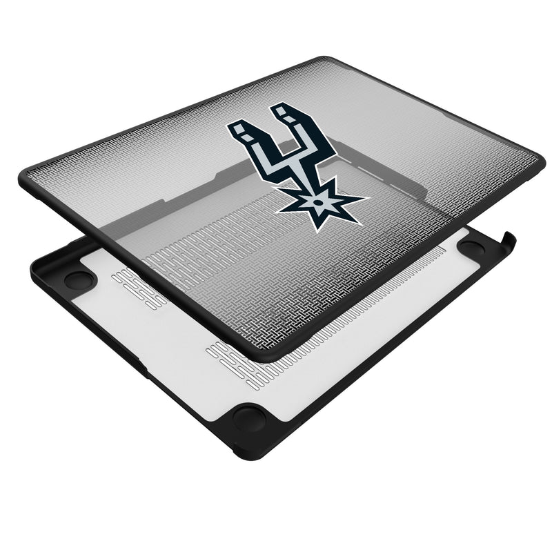 San Antonio Spurs Linen MacBook Laptop Case Iso.Jpg