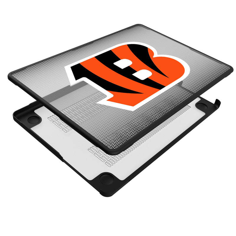 Cincinnati Bengals Linen MacBook Laptop Case Iso.Jpg