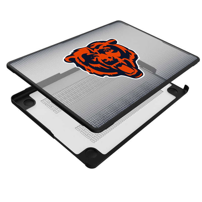 Chicago Bears Linen MacBook Laptop Case Iso.Jpg