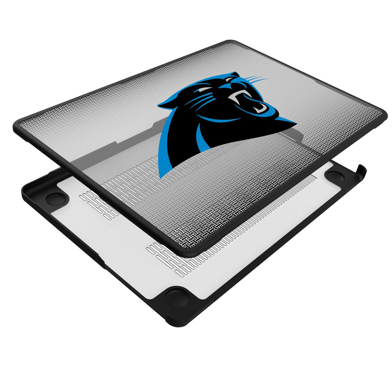 Carolina Panthers Linen MacBook Laptop Case Iso.Jpg