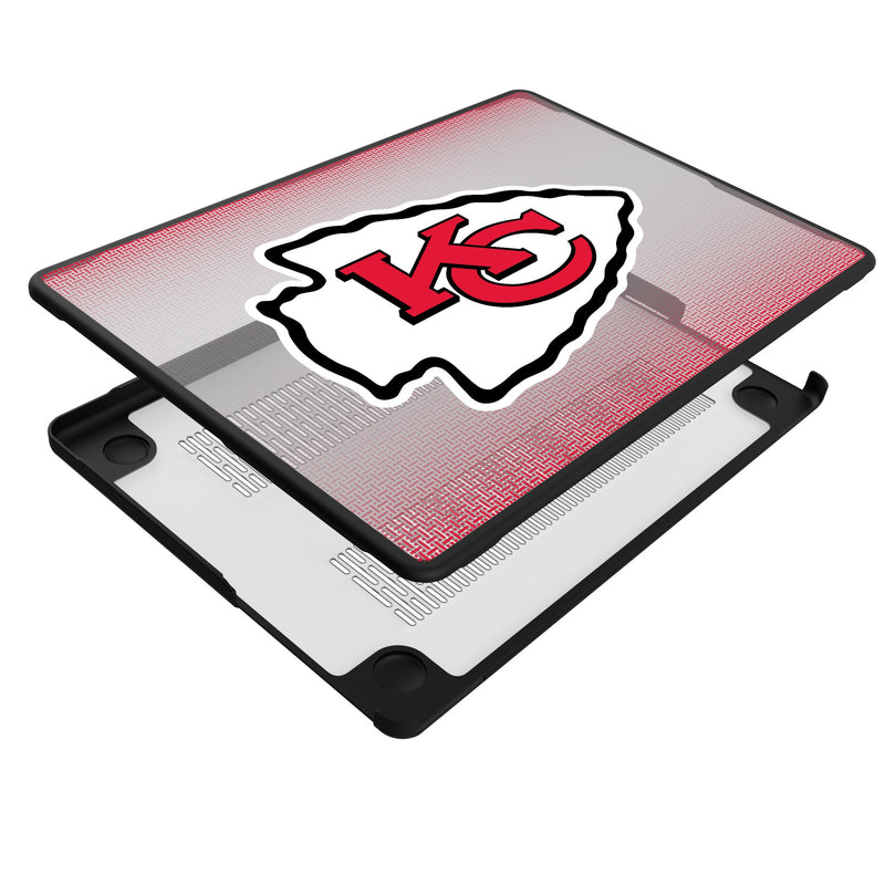 Kansas City Chiefs Linen MacBook Laptop Case Iso.Jpg