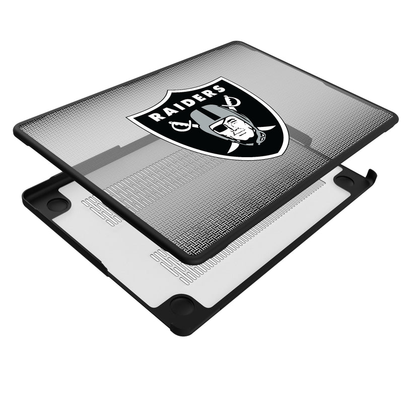 Las Vegas Raiders Linen MacBook Laptop Case Iso.Jpg