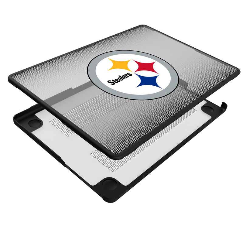 Pittsburgh Steelers Linen MacBook Laptop Case Iso.Jpg