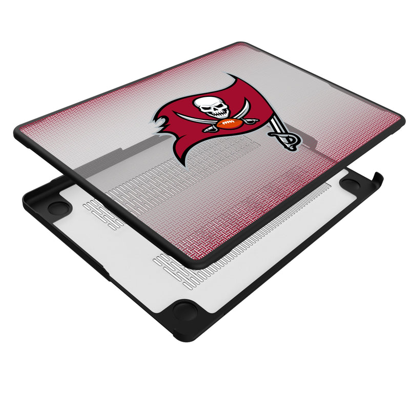 Tampa Bay Buccaneers Linen MacBook Laptop Case Iso.Jpg