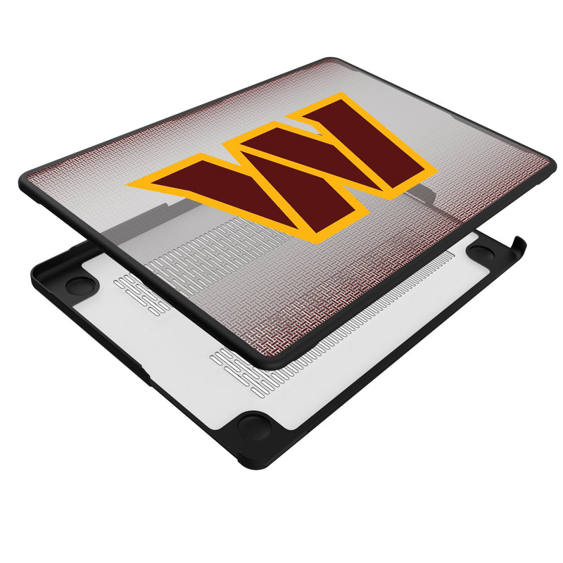 Washington Commanders Linen MacBook Laptop Case Iso.Jpg