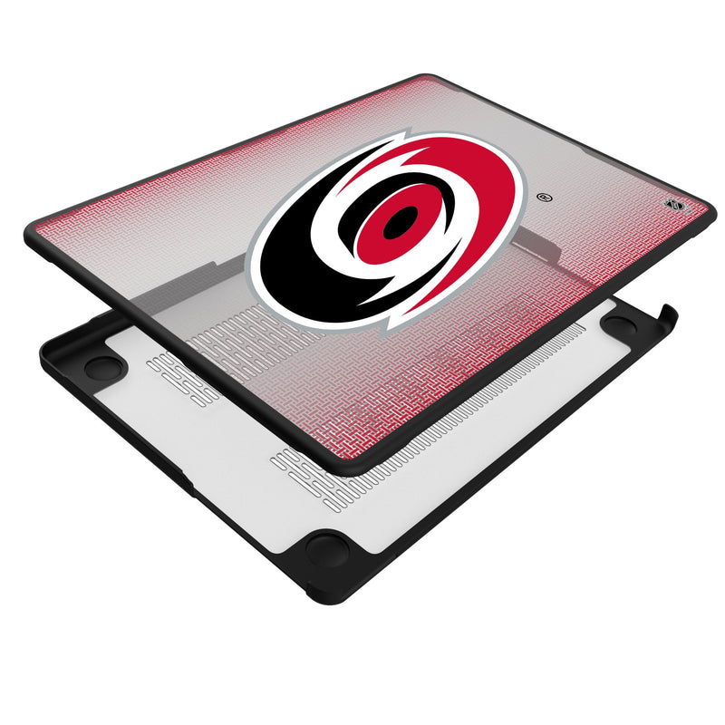 Carolina Hurricanes Linen MacBook Laptop Case Iso.Jpg