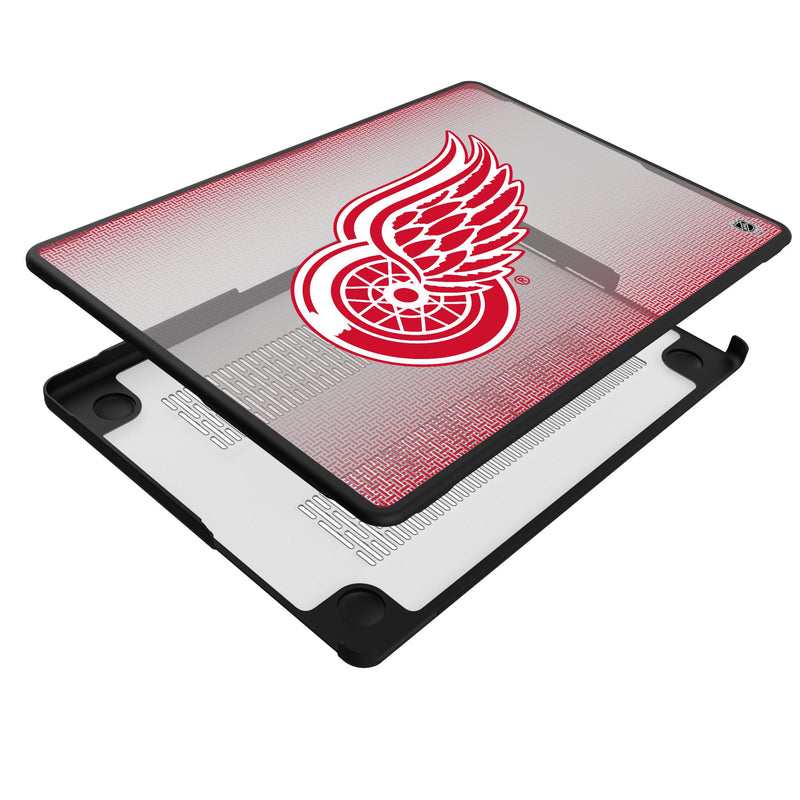 Detroit Red Wings Linen MacBook Laptop Case Iso.Jpg