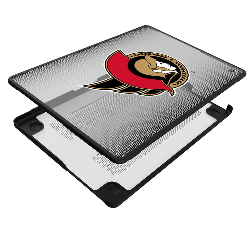 Ottawa Senators Linen MacBook Laptop Case Iso.Jpg