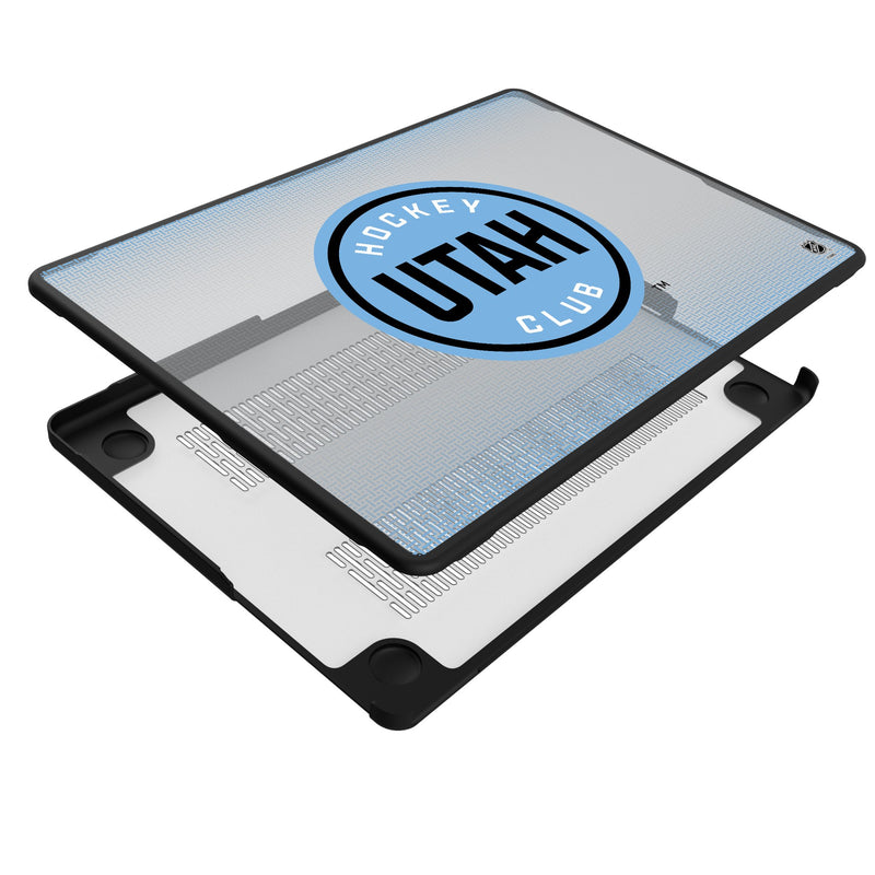 Utah Hockey Club Linen MacBook Laptop Case Iso.Jpg