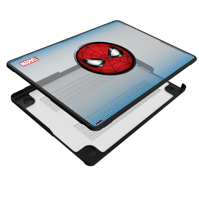 Marvel Spider-Man Grid MacBook Laptop Case Iso.Jpg