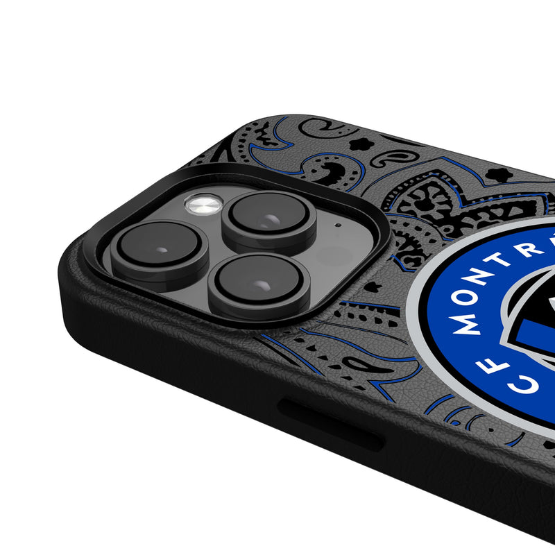 CF Montreal  Paisley iPhone Magnetic Phone Case Detail.Jpg