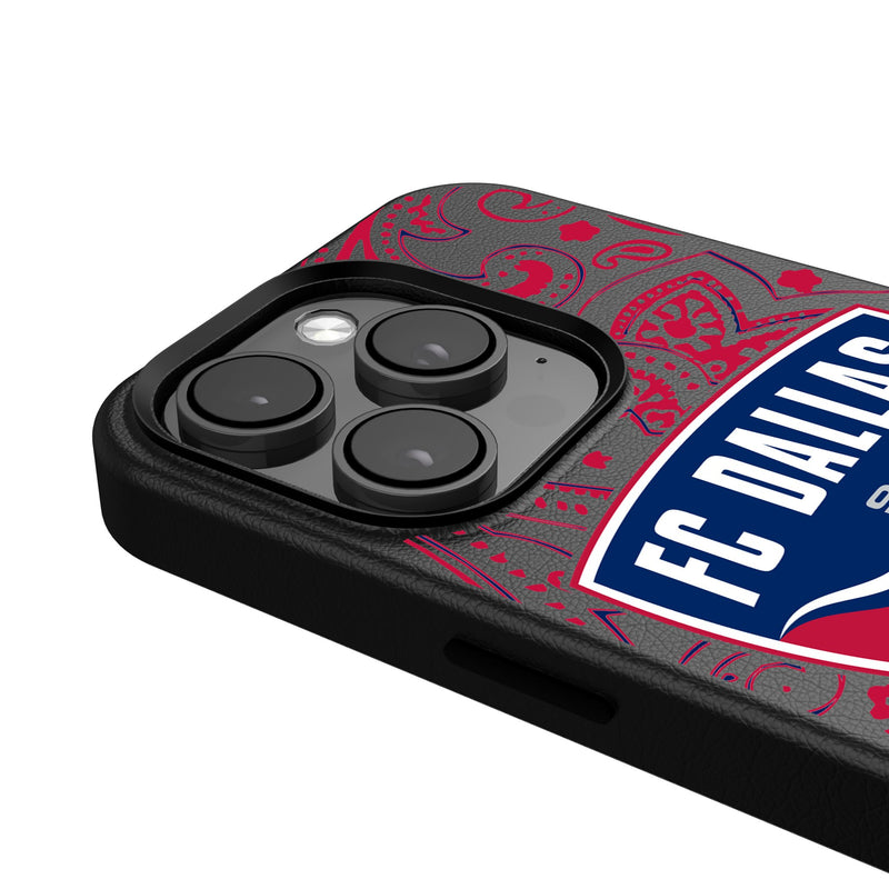 FC Dallas  Paisley iPhone Magnetic Phone Case Detail.Jpg