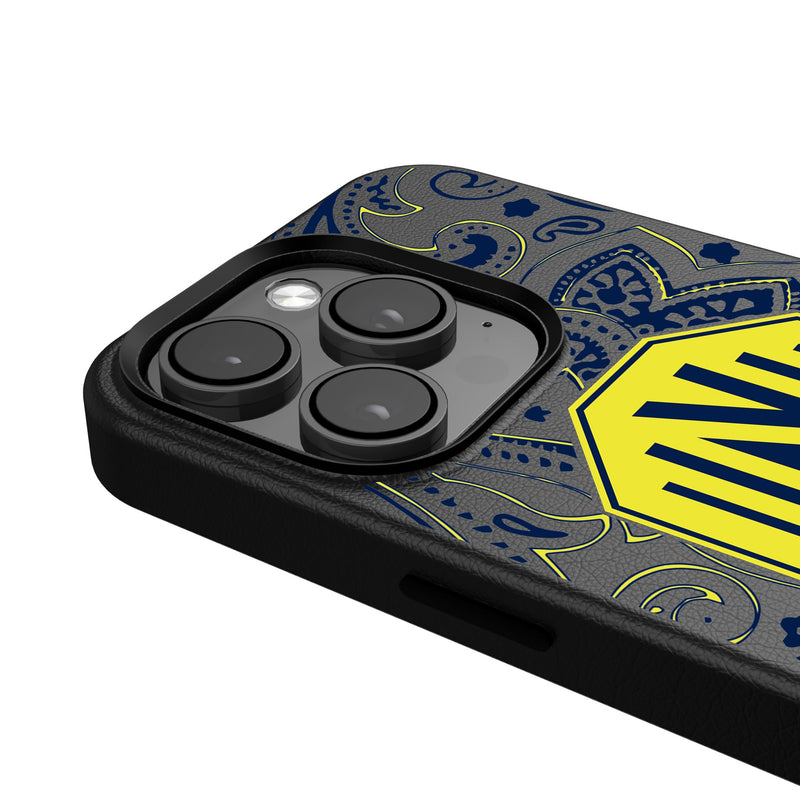 Nashville SC  Paisley iPhone Magnetic Phone Case Detail.Jpg