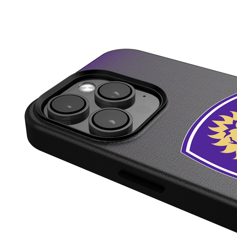 Orlando City Soccer Club  Linen iPhone MagSafe Compatible Phone Case Detail.Jpg